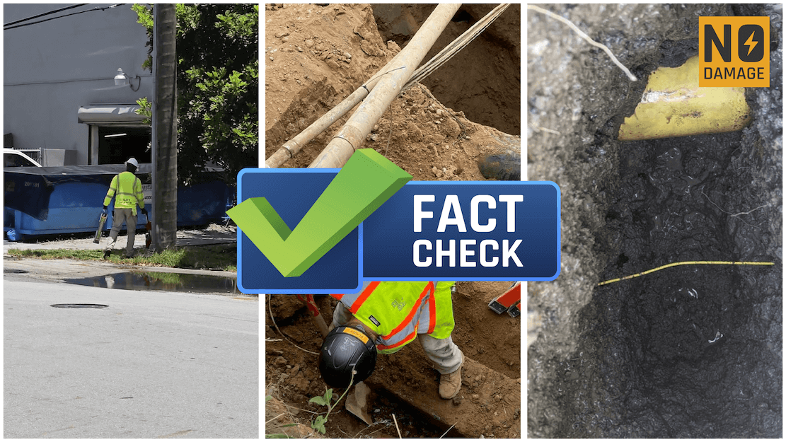 Featured image for “FACT CHECK: MYTHS ABOUT UTILITY LOCATING”